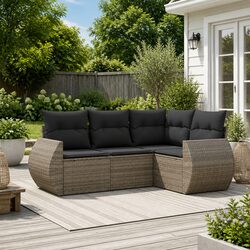 4 Piece Garden Sofa Set - Practical and Affordable Comfort
