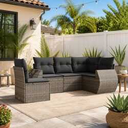 5 Piece Garden Sofa Set: Quality Comfort for Your Outdoors