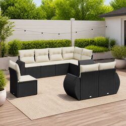 Cozy 8-Piece Outdoor Sofa Set with Practicality