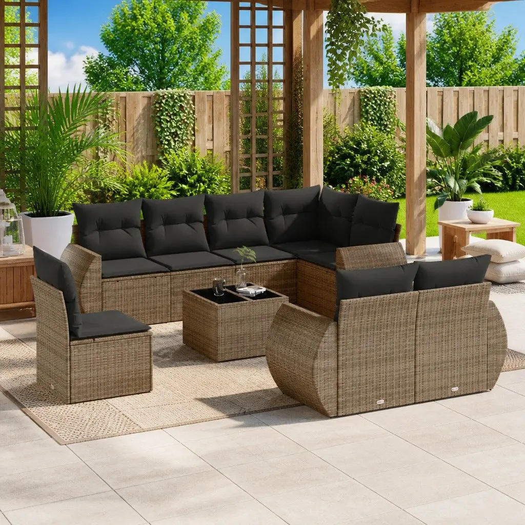 9-Piece Outdoor Sofa Set