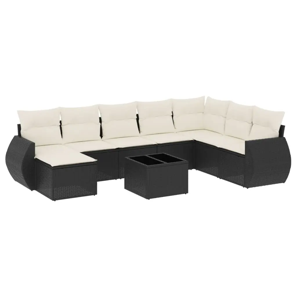9 Piece Outdoor Sectional Sofa Set for Relaxation