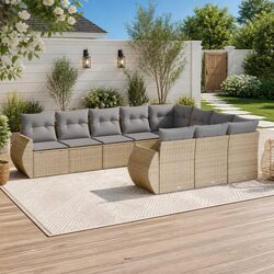 Value and Comfort with Our 10-Piece Outdoor Sofa Set