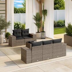 Comfortable and Durable 6 Piece Outdoor Sofa Set