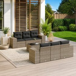 Comfortable and Versatile 7-Piece Garden Sofa Set