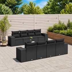 Comfortable and Affordable 9-Piece Outdoor Sofa Set