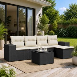 Comfortable 6-Piece Sofa Set for Outdoor Enjoyment