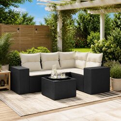 Comfortable and Versatile 5 Piece Outdoor Sofa Set