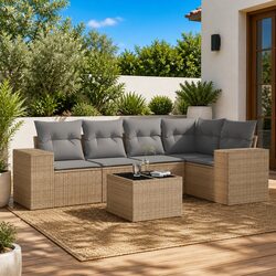 Comfort and Value in a 6-Piece Outdoor Sofa Set