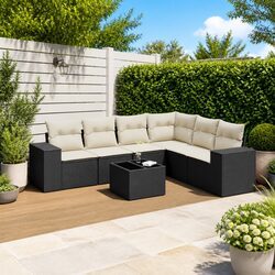 Comfortable and Reliable 7 Piece Outdoor Sofa Set