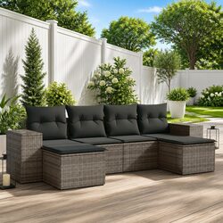 Comfortable 6-Piece Outdoor Sofa Set for Your Patio