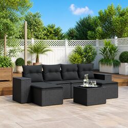 Comfortable and Versatile 7 Piece Outdoor Sofa Set