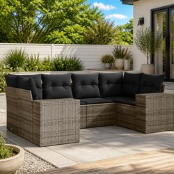 Comfort and Value in 6 Piece Garden Sofa Set