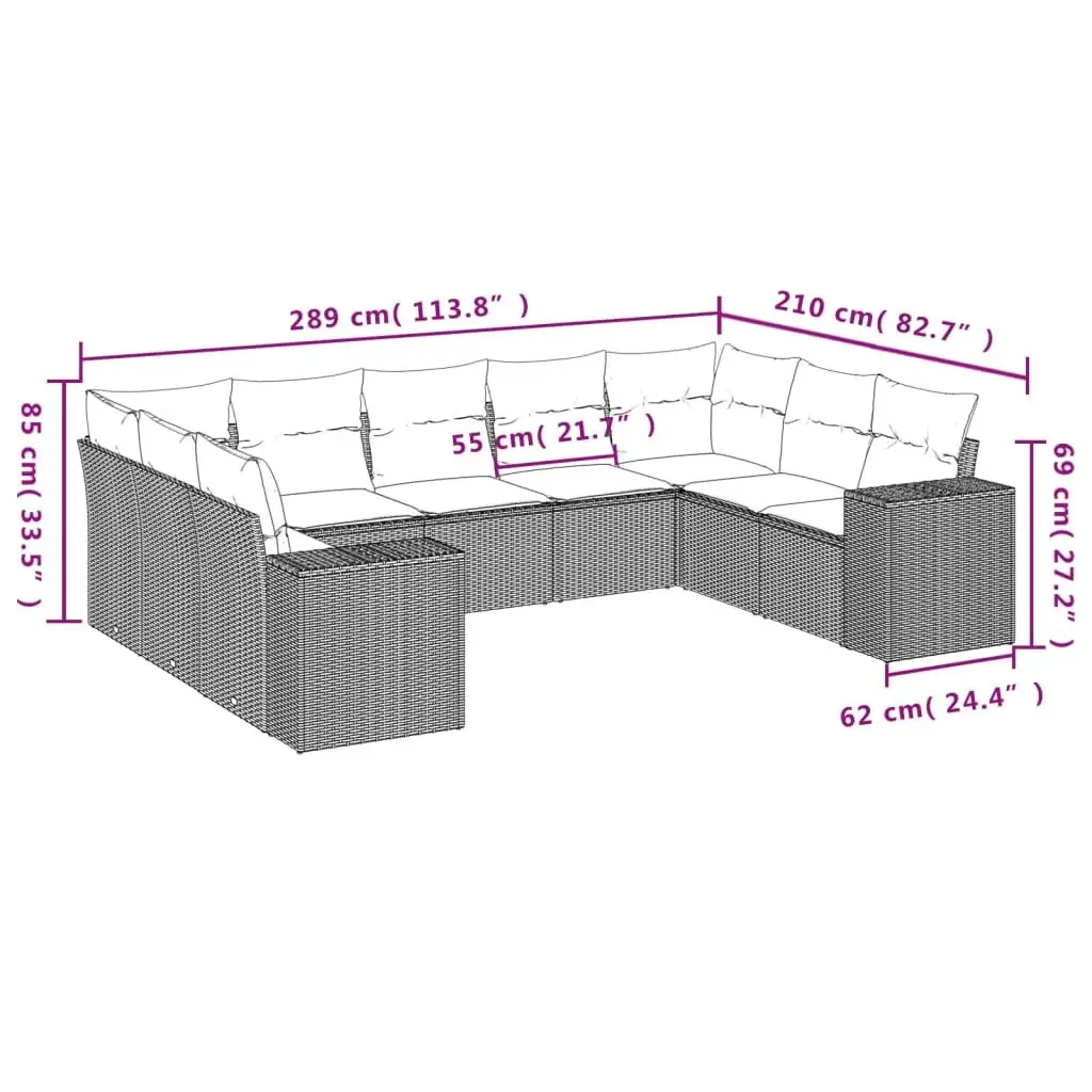 Outdoor Sofa Set for Relaxation