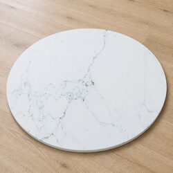 Quality and Practicality in a Ø70cm Tempered Glass Table Top