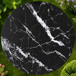 Affordable Elegance: 60cm Round Tempered Glass Table Top