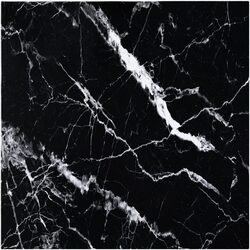 Reliable 60x60cm Black Marble Glass Table Top