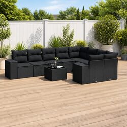Comfortable and Stylish 10 Piece Garden Sofa Set