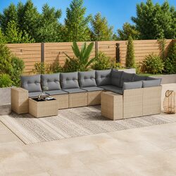 Affordable 10-Piece Outdoor Sofa Set for Your Garden