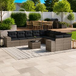 Comfortable and Affordable 11 Piece Garden Sofa Set