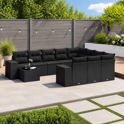 Comfortable and Stylish 11 Piece Outdoor Sofa Set