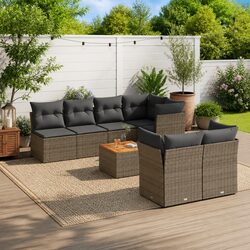 Comfortable and Practical 8 Piece Outdoor Sofa Set