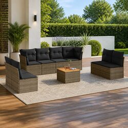 9 Piece Garden Sofa Set: Comfort and Value Combined