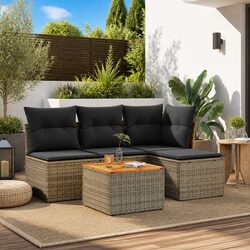 5 Piece Garden Sofa Set: Comfort and Value Combined