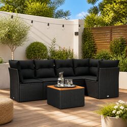 Cozy Outdoor Sofa Set with Cushions for Relaxation