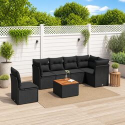 Cozy 7-Piece Garden Sofa Set for Relaxation Outdoors