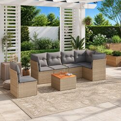 Comfortable and Reliable 7-Piece Outdoor Sofa Set
