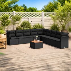 Comfortable and Value-Driven 10 Piece Garden Sofa Set