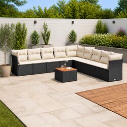 Affordable 10 Piece Garden Sofa Set for Outdoor Comfort