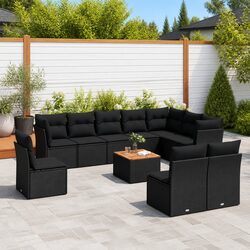 Comfortable and Stylish 11-Piece Garden Sofa Set