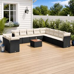 Comfortable and Durable 12 Piece Garden Sofa Set