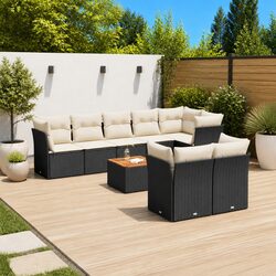 Comfortable 9 Piece Garden Sofa Set - Stylish & Durable