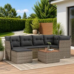 Comfortable and Reliable 7 Piece Garden Sofa Set