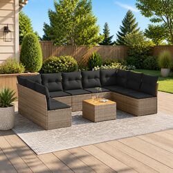 Comfort and Value in a 10-Piece Outdoor Sofa Set