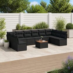 Comfort and Value with Our Black Garden Sofa Set