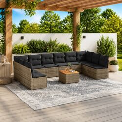 Comfort Meets Value in This 11-Piece Outdoor Sofa Set