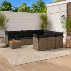 Comfortable 11-Piece Garden Sofa Set for Outdoor Enjoyment