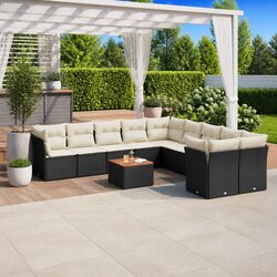 Comfortable and Value-Driven 11-Piece Garden Sofa Set