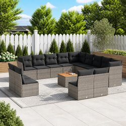 Comfortable and Practical 14 Piece Garden Sofa Set