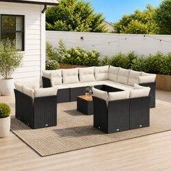Comfortable 12 Piece Garden Sofa Set for Outdoor Relaxation