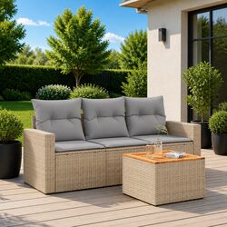Reliable 4 Piece Sofa Set for Your Outdoor Comfort