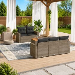 Comfortable and Stylish 6-Piece Sofa Set for Outdoors