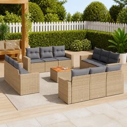 Comfortable 13 Piece Garden Sofa Set with Great Value
