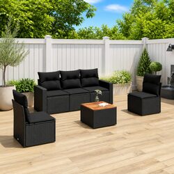 Comfortable and Reliable 6 Piece Garden Sofa Set