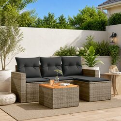 5 Piece Garden Sofa Set: Comfortable and Practical
