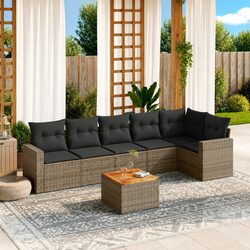 Comfortable and Affordable 7 Piece Garden Sofa Set