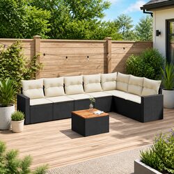 Value and Comfort in This 8 Piece Garden Sofa Set